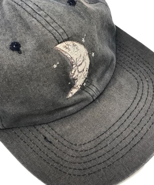 studio Q（スタジオＱ）studio Q (スタジオＱ) Moon Art Cap ネイビーの古着・服飾アイテム