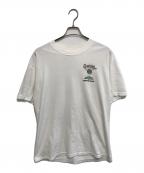 GILDANギルダン）の古着「企業系プリントTシャツ」｜ホワイト