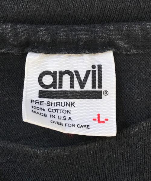 anvil（アンヴィル）anvil (アンヴィル) ムービープリントTシャツ ブラック サイズ:Lの古着・服飾アイテム