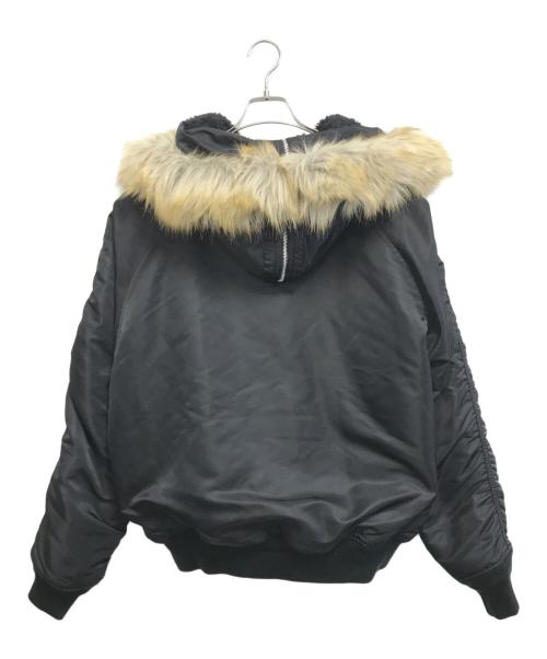 ALPHA（アルファ）ALPHA (アルファ) N-2Bフライトジャケット ブラック サイズ:XLの古着・服飾アイテム