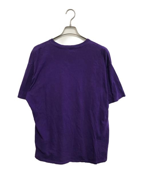 THE DARK KNIGHT（ダークナイト）THE DARK KNIGHT (ダークナイト) ムービープリントTシャツ パープル サイズ:XLの古着・服飾アイテム