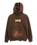 SUPREMEシュプリーム）の古着「Bling Box Logo Hooded Sweatshirt」｜ブラウン