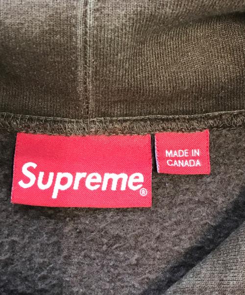 SUPREME（シュプリーム）Supreme (シュプリーム) Bling Box Logo Hooded Sweatshirt ブラウン サイズ:Sの古着・服飾アイテム