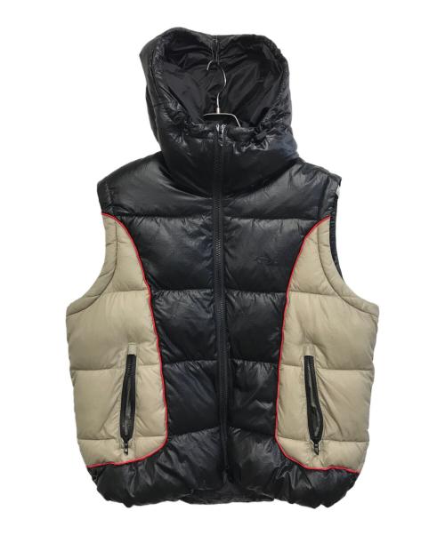 DIESEL（ディーゼル）DIESEL (ディーゼル) 中綿ベスト ブラック サイズ:46の古着・服飾アイテム