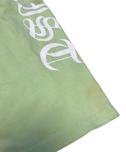 CVTVLIST（カタリスト）CVTVLIST (カタリスト) 袖プリントカットソー 黄緑 サイズ:SIZE2の古着・服飾アイテム