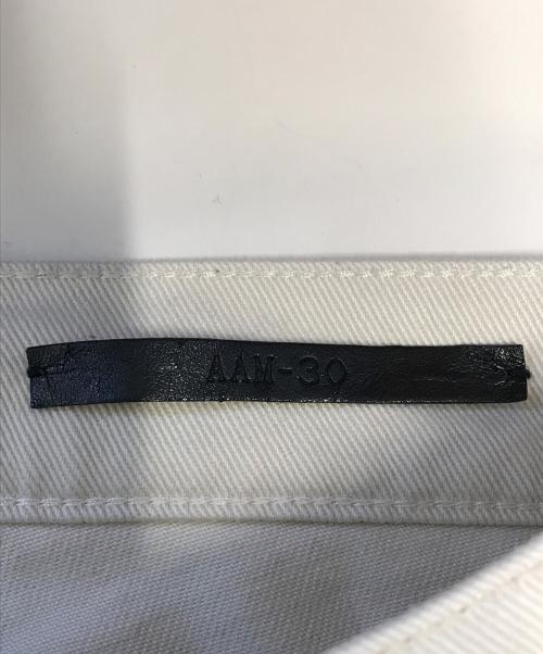 1017 ALYX 9SM（テンセブンティーン アリクス ナインエスエム）1017 ALYX 9SM (テンセブンティーン アリクス ナインエスエム) DESTROYED DENIM PANTS アイボリー サイズ:30の古着・服飾アイテム
