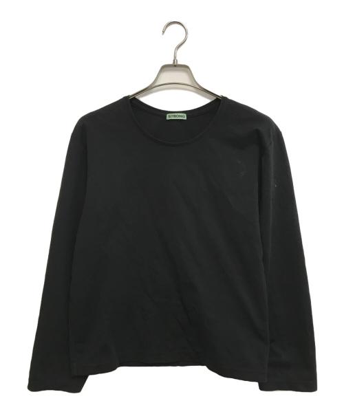 STRONG（ストロング）STRONG (ストロング) PACK TEE ブラック サイズ:Sの古着・服飾アイテム