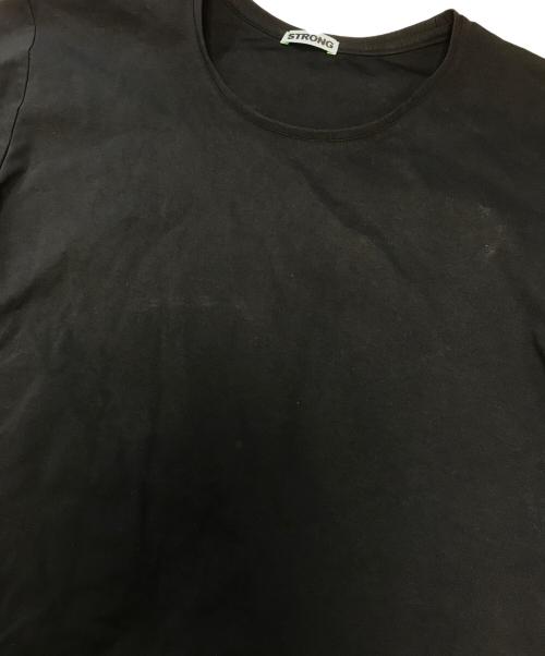 STRONG（ストロング）STRONG (ストロング) PACK TEE ブラック サイズ:Sの古着・服飾アイテム