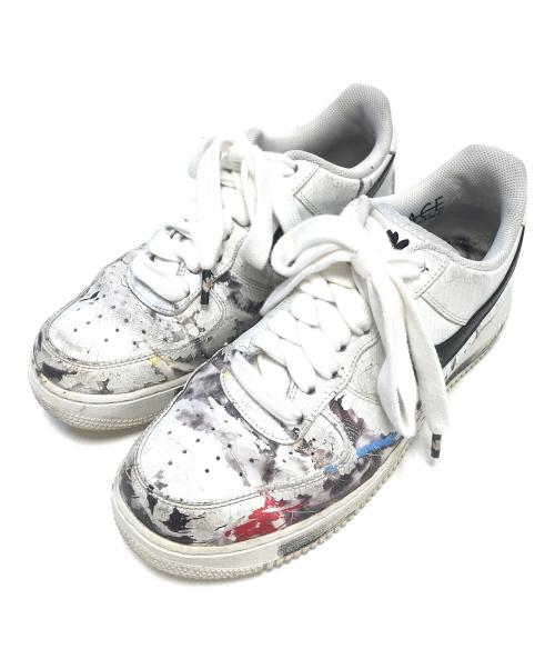 NIKE（ナイキ）NIKE (ナイキ) PEACEMINUSONE (ピースマイナスワン) Air Force 1 Low(エアフォースワンロウ)スニーカー ホワイト サイズ:US9.5/UK8.5/EUR43/cm27.5/BR41/CN275(2.5)の古着・服飾アイテム