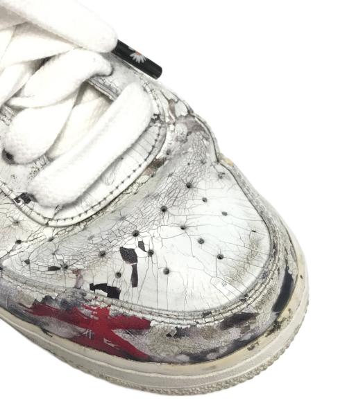 NIKE（ナイキ）NIKE (ナイキ) PEACEMINUSONE (ピースマイナスワン) Air Force 1 Low(エアフォースワンロウ)スニーカー ホワイト サイズ:US9.5/UK8.5/EUR43/cm27.5/BR41/CN275(2.5)の古着・服飾アイテム