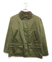 montana cloth×DUXBAK（モンタナクロス×ダックスバック）の古着「ハンティングジャケット」｜グリーン