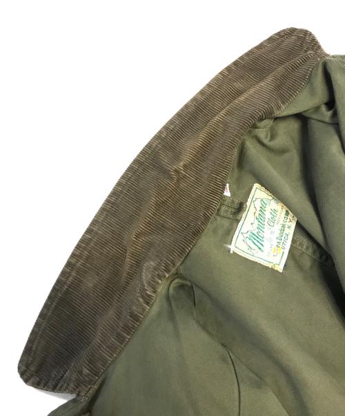 montana cloth（モンタナクロス）montana cloth (モンタナクロス) DUXBAK (ダックスバック) ハンティングジャケット グリーン サイズ:16の古着・服飾アイテム