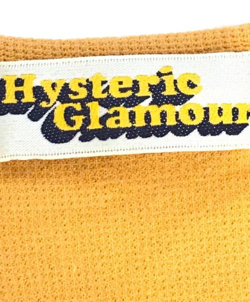 Hysteric Glamour（ヒステリックグラマー）Hysteric Glamour (ヒステリックグラマー) 半袖カットソー イエロー サイズ:Freeの古着・服飾アイテム