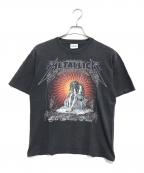Hanesヘインズ）の古着「00'sMETALICA(メタリカ) バンドTシャツ」｜ブラック