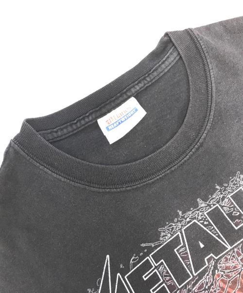 Hanes（ヘインズ）Hanes (ヘインズ) 00'sMETALICA(メタリカ) バンドTシャツ ブラック サイズ:Mの古着・服飾アイテム
