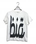 LIFEMANIA×BIOライフマニア×ビオ）の古着「プリントTシャツ」｜ホワイト