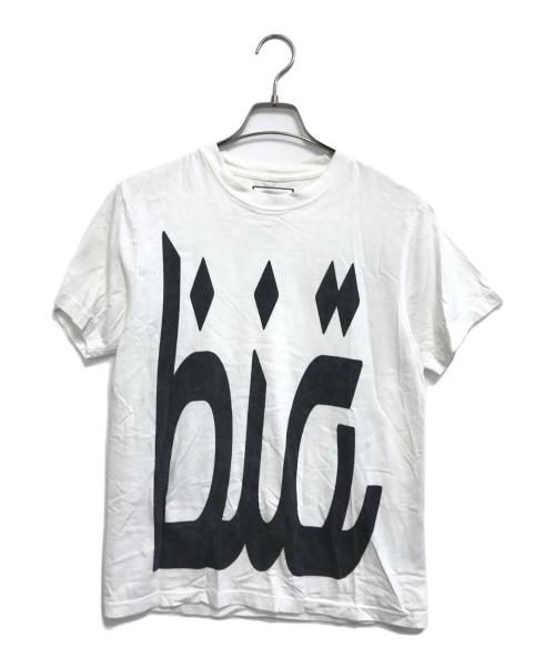 LIFEMANIA（ライフマニア）LIFEMANIA (ライフマニア) BIO (ビオ) プリントTシャツ ホワイト サイズ:Sの古着・服飾アイテム