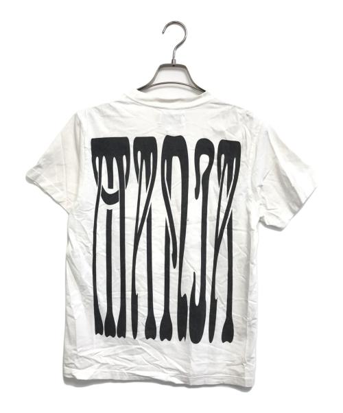 LIFEMANIA（ライフマニア）LIFEMANIA (ライフマニア) BIO (ビオ) プリントTシャツ ホワイト サイズ:Sの古着・服飾アイテム