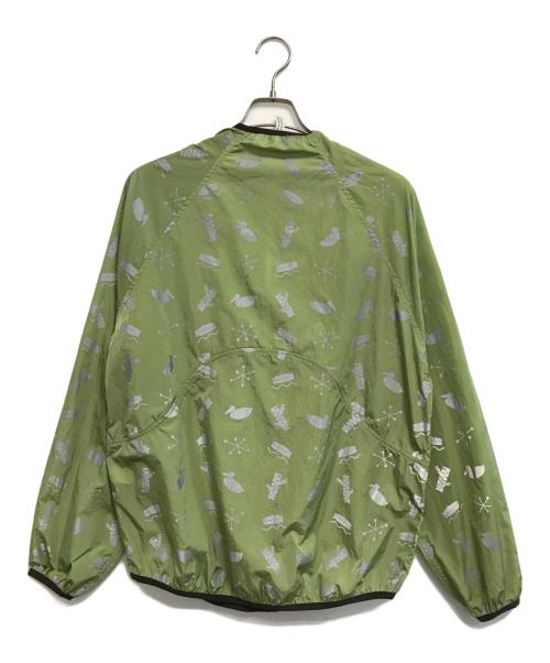 NOROLL（ノーロール）NOROLL (ノーロール) SIGN REFLECTION PULLOVER 黄緑 サイズ:表記なしの古着・服飾アイテム