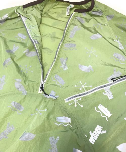 NOROLL（ノーロール）NOROLL (ノーロール) SIGN REFLECTION PULLOVER 黄緑 サイズ:表記なしの古着・服飾アイテム