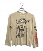 COMME des GARCONS JUNYA WATANABE MANコム デ ギャルソン ジュンヤ ワタナベ マン）の古着「ロングスリーブカットソー」｜ブラウン