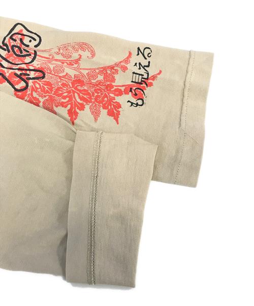 COMME des GARCONS JUNYA WATANABE MAN（コム デ ギャルソン ジュンヤ ワタナベ マン）COMME des GARCONS JUNYA WATANABE MAN (コム デ ギャルソン ジュンヤ ワタナベ マン) ロングスリーブカットソー ブラウン サイズ:Mの古着・服飾アイテム