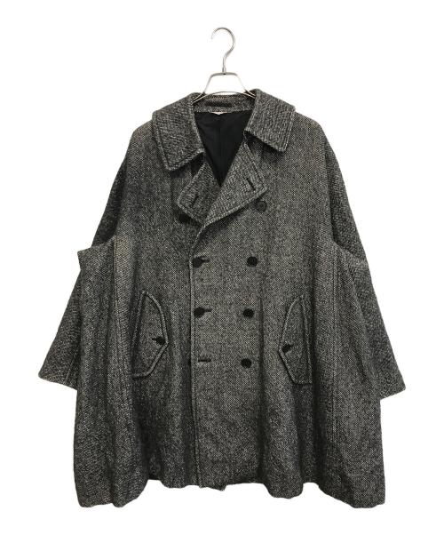 COMME des GARCONS HOMME PLUS（コムデギャルソンオムプリュス）COMME des GARCONS HOMME PLUS (コムデギャルソンオムプリュス) コート グレー サイズ:Sの古着・服飾アイテム