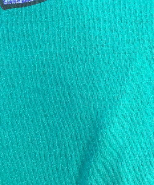adidas（アディダス）adidas (アディダス) プリントTシャツ グリーン サイズ:Lの古着・服飾アイテム