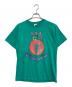 adidas（アディダス）の古着「プリントTシャツ」｜グリーン