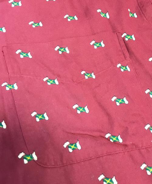 POLO RALPH LAUREN（ポロ・ラルフローレン）POLO RALPH LAUREN (ポロ・ラルフローレン) 総柄オープンカラーレーヨンシャツ ブラウン サイズ:XLの古着・服飾アイテム