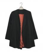 KANATAカナタ）の古着「classic jacket coat」｜ブラック