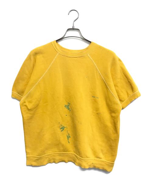 VINTAGE（ヴィンテージ）VINTAGE (ヴィンテージ) 半袖スウェット イエロー サイズ:表記なしの古着・服飾アイテム
