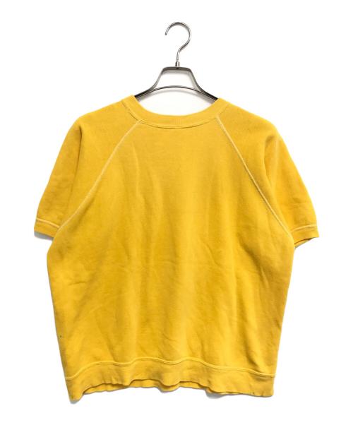 VINTAGE（ヴィンテージ）VINTAGE (ヴィンテージ) 半袖スウェット イエロー サイズ:表記なしの古着・服飾アイテム