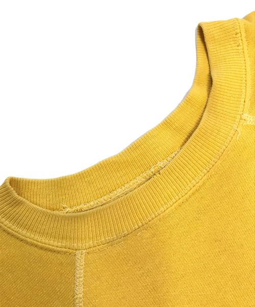 VINTAGE（ヴィンテージ）VINTAGE (ヴィンテージ) 半袖スウェット イエロー サイズ:表記なしの古着・服飾アイテム