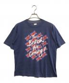 バンドTシャツバンドTシャツ）の古着「80s ヴィンテージバンドTシャツ」｜ネイビー