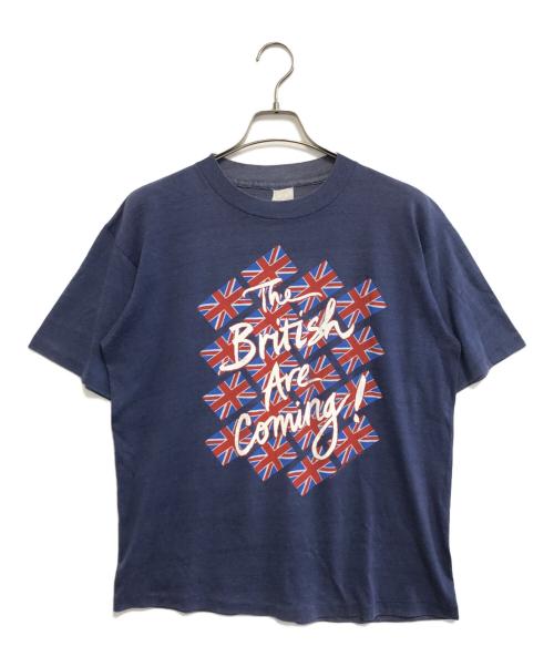 バンドTシャツ（バンドTシャツ）バンドTシャツ (バンドTシャツ) 80s ヴィンテージバンドTシャツ ネイビー サイズ:表記なしの古着・服飾アイテム
