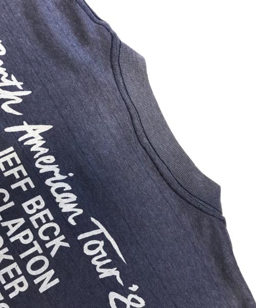 バンドTシャツ（バンドTシャツ）バンドTシャツ (バンドTシャツ) 80s ヴィンテージバンドTシャツ ネイビー サイズ:表記なしの古着・服飾アイテム