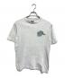 stussy（ステューシー）の古着「折れクラウンプリントTシャツ」｜グレー
