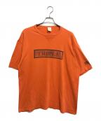 TRIPLE FIVE SOULトリプルファイブソウル）の古着「プリントTシャツ」｜オレンジ