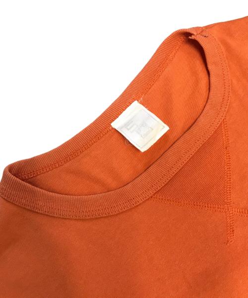 TRIPLE FIVE SOUL（トリプルファイブソウル）TRIPLE FIVE SOUL (トリプルファイブソウル) プリントTシャツ オレンジ サイズ:Lの古着・服飾アイテム