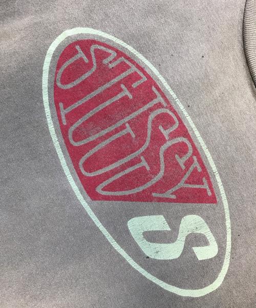 stussy（ステューシー）stussy (ステューシー) オーバルロゴプリントTシャツ ブラック サイズ:Lの古着・服飾アイテム