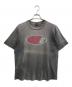 stussy（ステューシー）の古着「オーバルロゴプリントTシャツ」｜ブラック