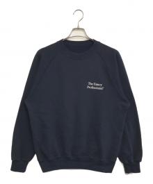 ENNOY（エンノイ）の古着「刺繍ロゴスウェット」｜ネイビー