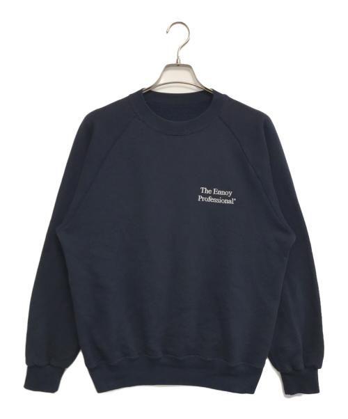 ENNOY（エンノイ）ENNOY (エンノイ) 刺繍ロゴスウェット ネイビー サイズ:Mの古着・服飾アイテム