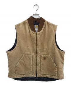 中古・古着通販】CarHartt (カーハート) ダックベスト ブラウン サイズ