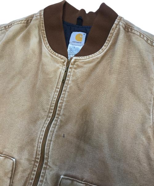 CarHartt（カーハート）CarHartt (カーハート) ダック地中綿ベスト ブラウン サイズ:2XLの古着・服飾アイテム