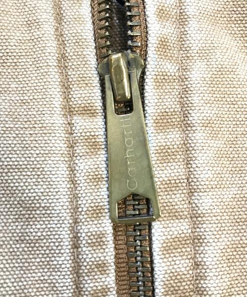 CarHartt（カーハート）CarHartt (カーハート) ダック地中綿ベスト ブラウン サイズ:2XLの古着・服飾アイテム