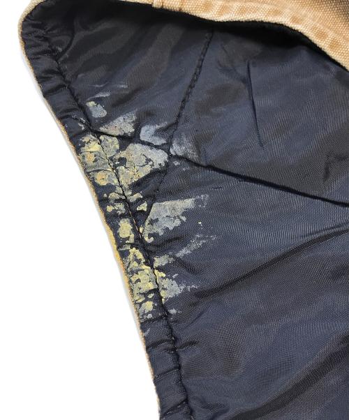 CarHartt（カーハート）CarHartt (カーハート) ダック地中綿ベスト ブラウン サイズ:2XLの古着・服飾アイテム