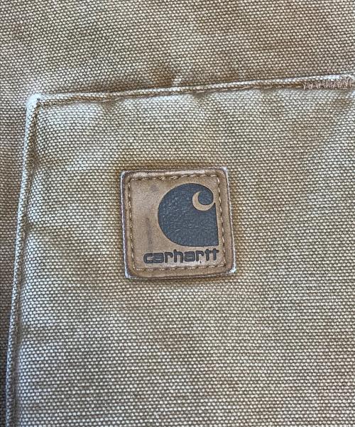 CarHartt（カーハート）CarHartt (カーハート) ダック地中綿ベスト ブラウン サイズ:2XLの古着・服飾アイテム