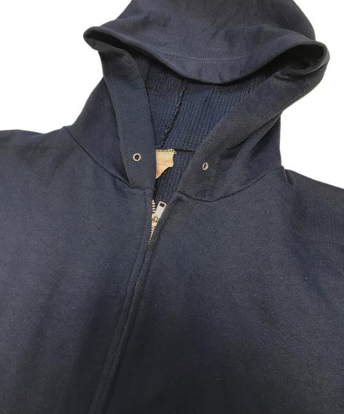 sports wear（スポーツウェア）sports wear (スポーツウェア) 裏サーマルジップパーカー ブルー サイズ:不明の古着・服飾アイテム